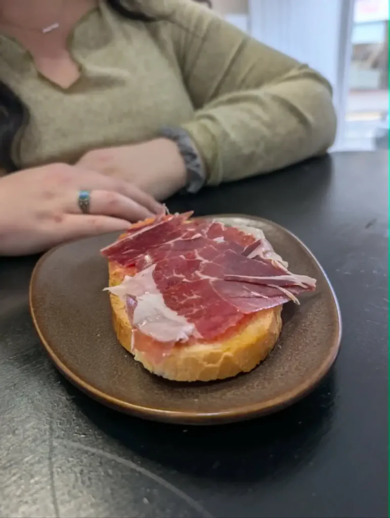 Tostada con Jamon y Aceite Serrano ham on toast Dunfermline